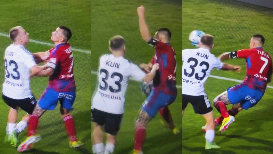 Starcie Patryka Kuna z Franem Tudorem (fot. Canal+Sport screen)