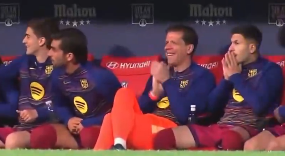 Piłkarz Atletico złapał piłkę w ręce. Wojciech Szczęsny wybuchł śmiechem [WIDEO] Zdjęcie główne wpisu