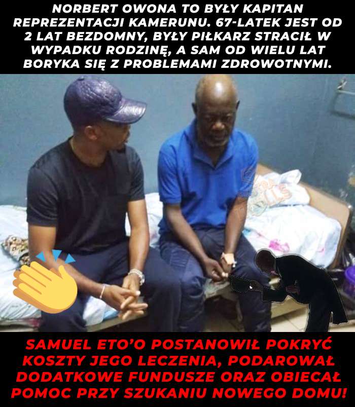 Piękny gest Eto’o! Zdjęcie główne wpisu