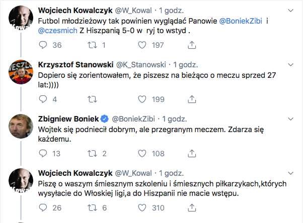 Boniek vs Kowal – gruba wojna na Twitterze. Bardzo mocne słowa i nokaut! Zdjęcie główne wpisu