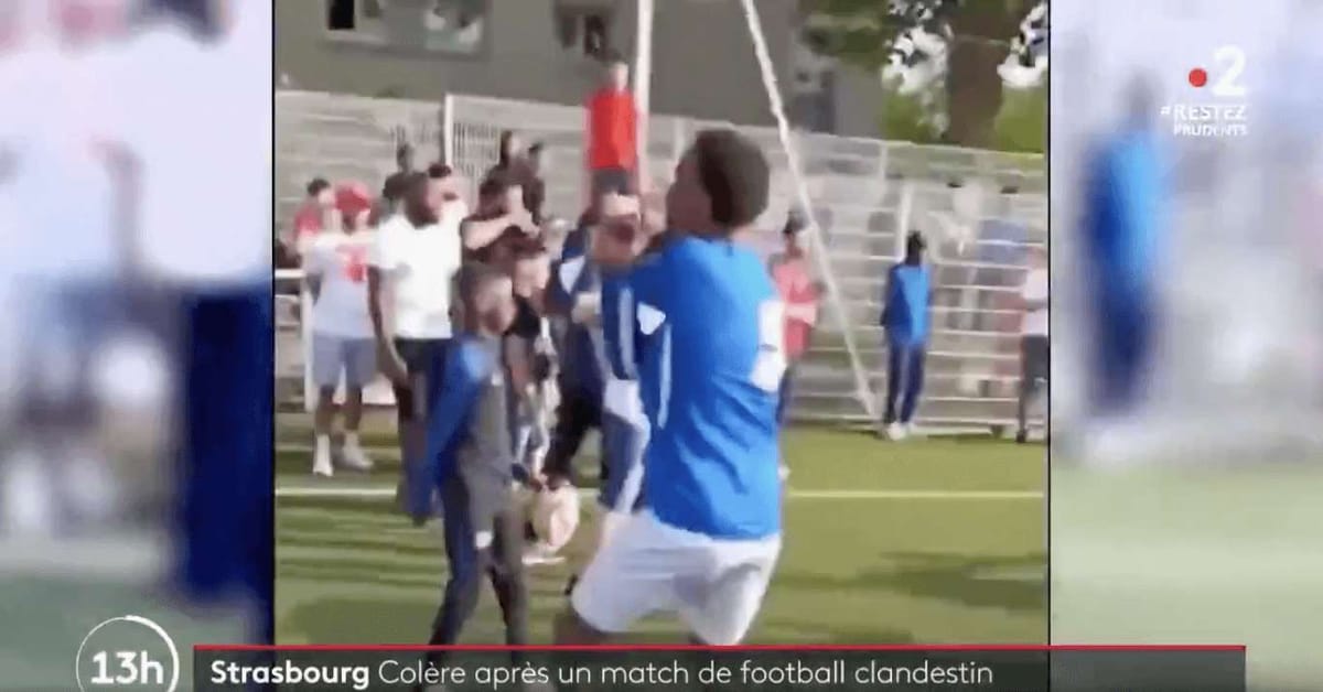 Nielegalny mecz na francuskich boiskach! Zgromadziło się ponad 400 osób! Zdjęcie główne wpisu