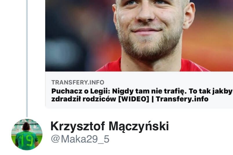 Puchacz atakuje… Mączyński odpowiada! Zdjęcie główne wpisu