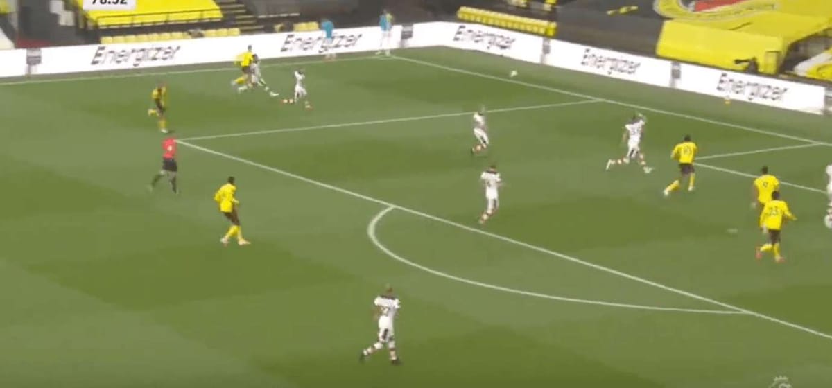 Pięknie przymierzył! Bednarek zdobywa bramkę samobójczą w meczu z Watfordem Zdjęcie główne wpisu