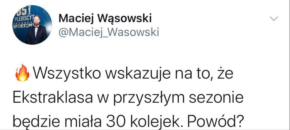 Koronawirus namieszał w polskiej piłce. Będą zmiany? Zdjęcie główne wpisu
