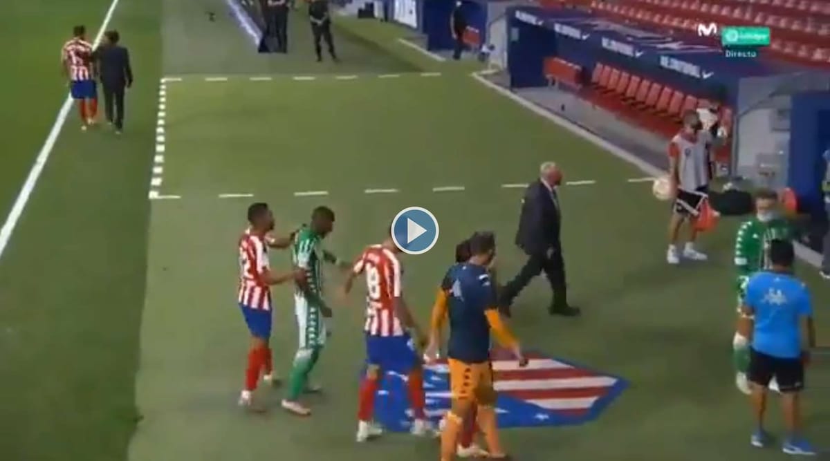 Piłkarz Atletico nauczył rywala szacunku. Nie pozwolił mu… [WIDEO] Zdjęcie główne wpisu