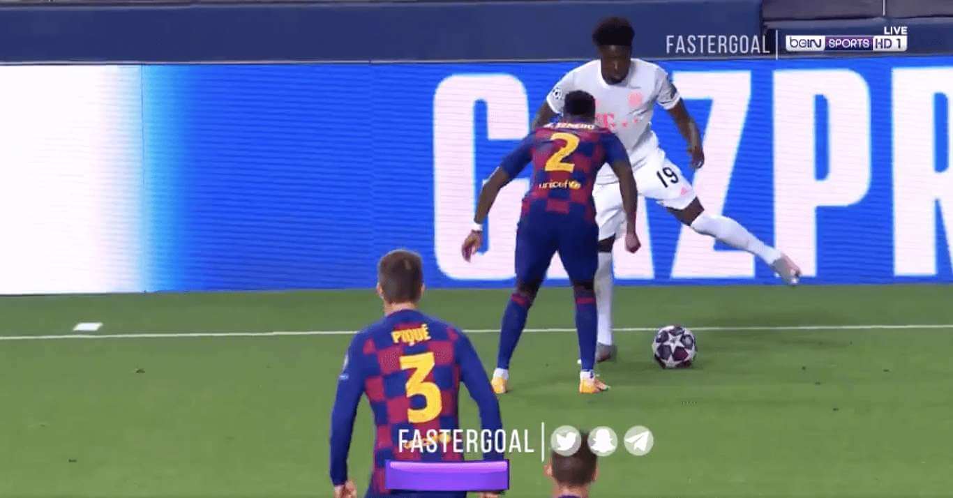 Davies zabawił się z Semedo! Co za rajd [WIDEO] Zdjęcie główne wpisu