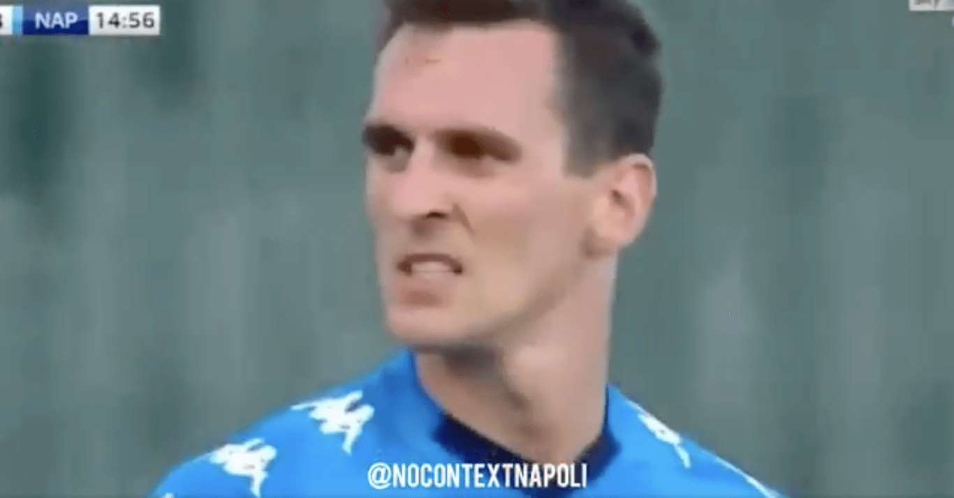 „Fantastyczny” występ Milika! Pożegnały go gwizdy kibiców Zdjęcie główne wpisu