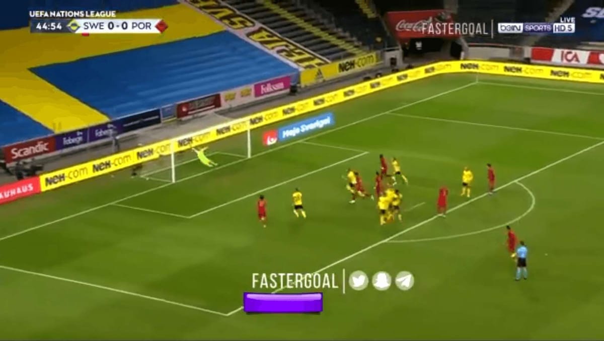 Portugalia wygrywa ze Szwecją! Co za uderzenie Ronaldo [WIDEO] Zdjęcie główne wpisu