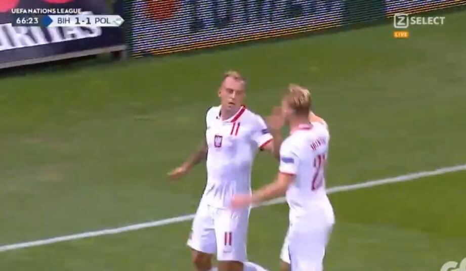 Niebywałe! Polska wychodzi na prowadzenie w meczu z Bośnią! [WIDEO] Zdjęcie główne wpisu