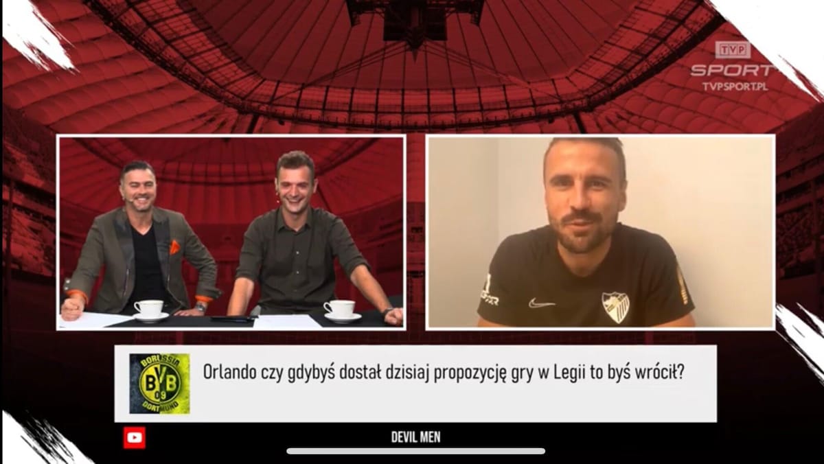 Orlando Sa ponownie zagra w Legii? „Jeśli będzie taka okazja” Zdjęcie główne wpisu