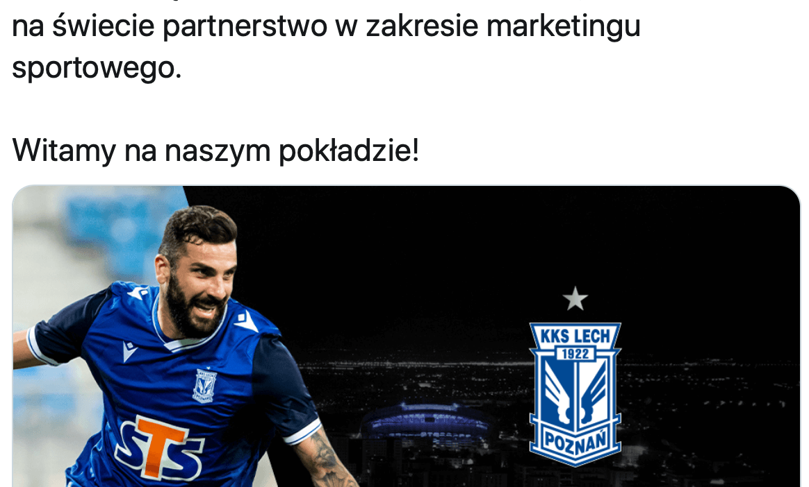 Zaskakujący nowy sponsor Lecha Poznań! Międzynarodowa korporacja Zdjęcie główne wpisu