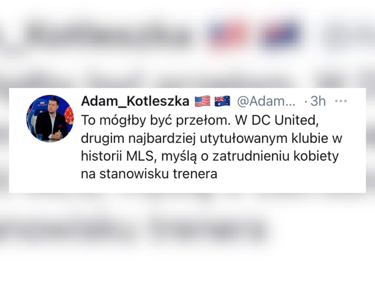 Zmiany kadrowe w DC United! Męską drużynę poprowadzi kobieta? Zdjęcie główne wpisu