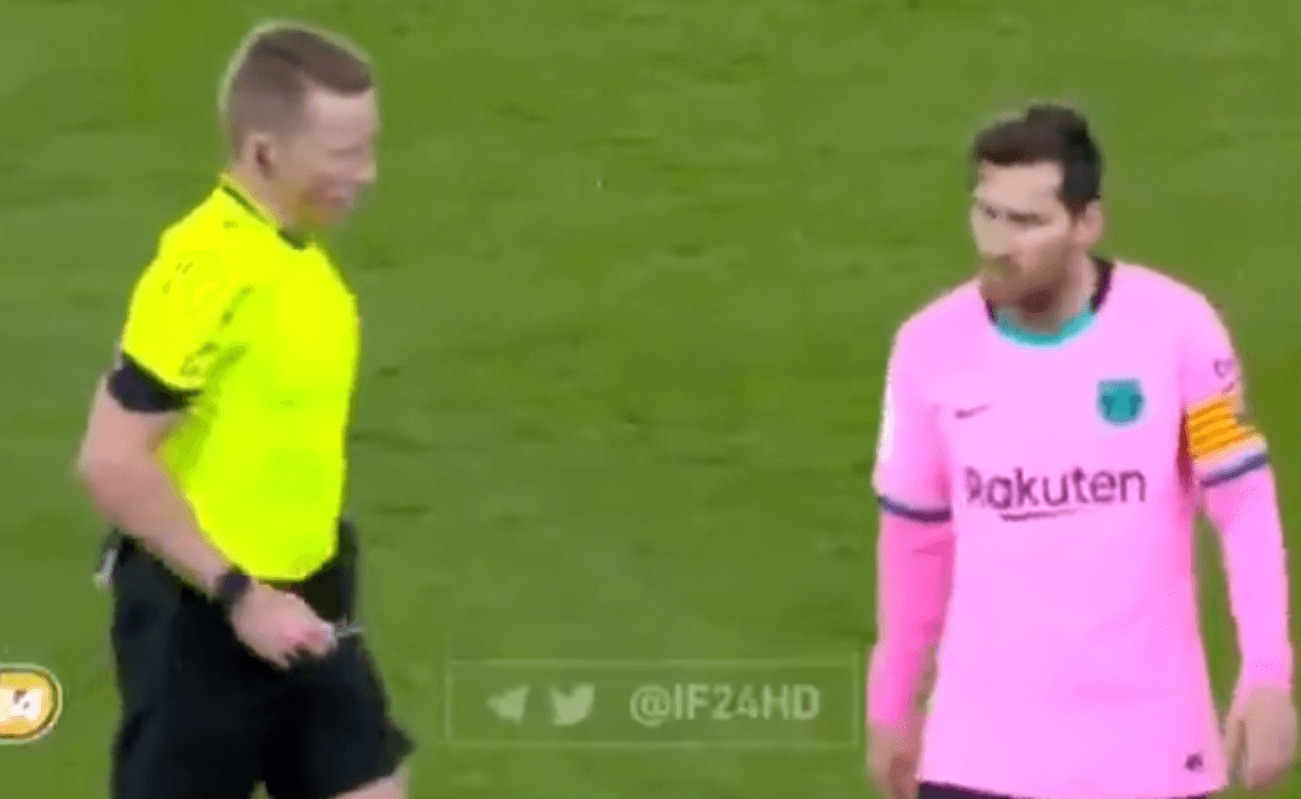 „Leo Messi zastraszał sędziego”. Były arbiter zabiera głos ws. akcji z meczu Barcelona – Dep. Alaves Zdjęcie główne wpisu