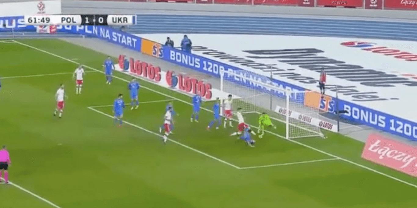 Moder wykorzystuje zamieszanie w polu karnym! Polacy na dwubramkowym prowadzeniu [WIDEO] Zdjęcie główne wpisu