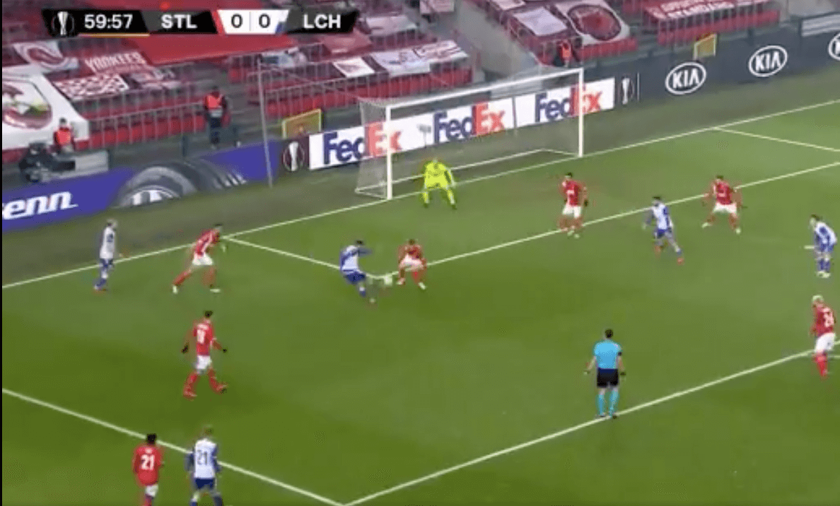 Kolejorz nie nacieszył się prowadzeniem! Standard potrzebował dwóch minut na wyrównanie [WIDEO] Zdjęcie główne wpisu