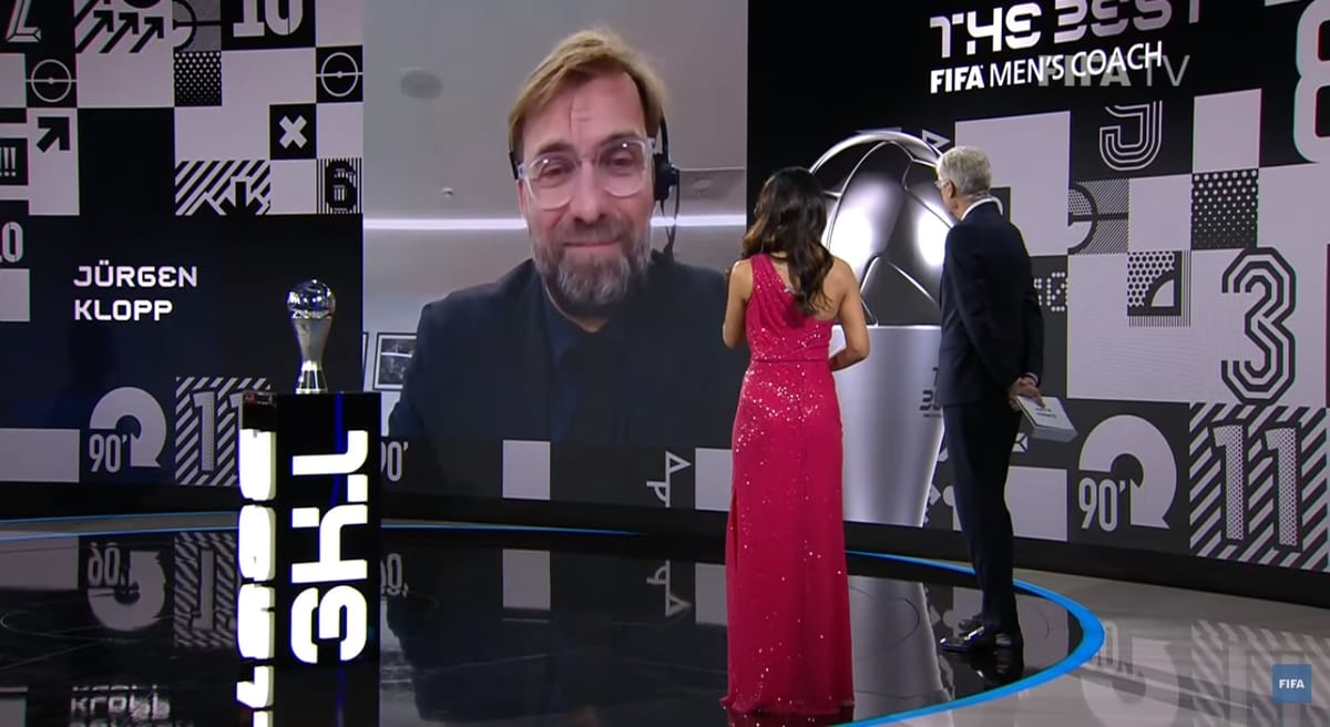 Jürgen Klopp skomentował nagrodę dla najlepszego trenera roku: Nie jestem najlepszy, ale… Zdjęcie główne wpisu