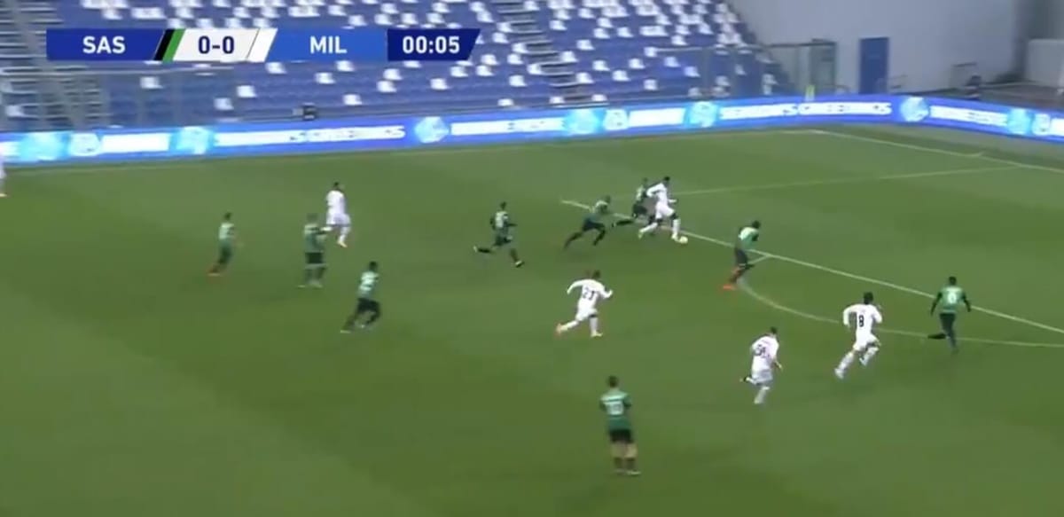 Co za otwarcie meczu w wykonaniu Milanu! Gol Leao w 7. sekundzie spotkania [WIDEO] Zdjęcie główne wpisu