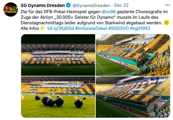 Niecodzienny gest niemieckich kibiców! Dwukrotnie wypełnili stadion Zdjęcie główne wpisu