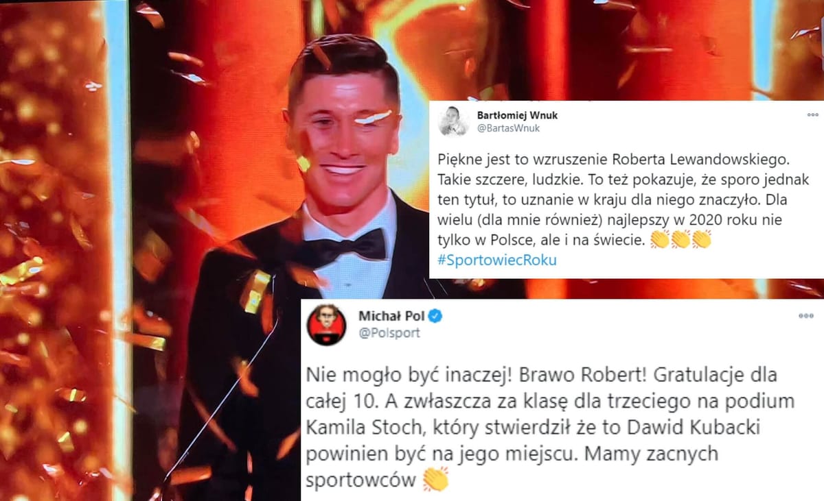 „Zrobił coś więcej niż wygranie plebiscytu FIFA”, czyli reakcje na zwycięstwo Lewandowskiego w plebiscycie na Sportowca roku Zdjęcie główne wpisu