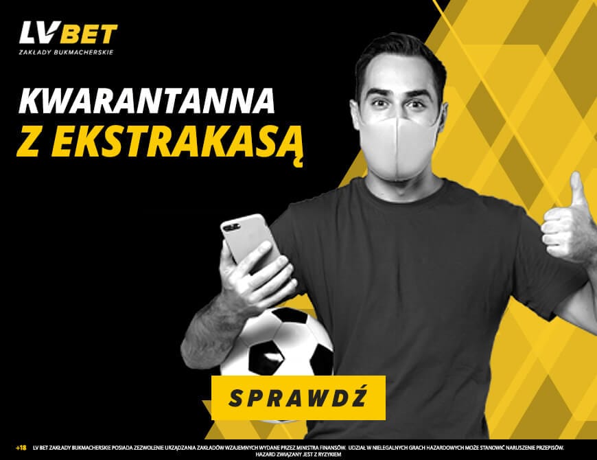 Promocja “Kwarantanna z Ekstraklasą” w LV BET przedłużona! Zdjęcie główne wpisu