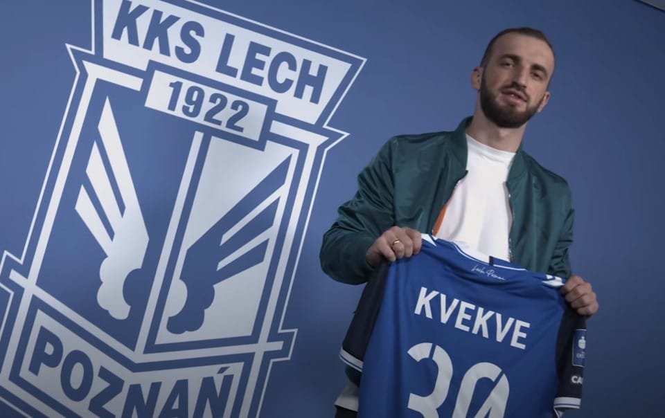Ekspert od ligi kazachskiej ocenił transfer Lecha Poznań. „Kvekveskiri to jeden z bardziej inteligentnych gruzińskich piłkarzy” Zdjęcie główne wpisu