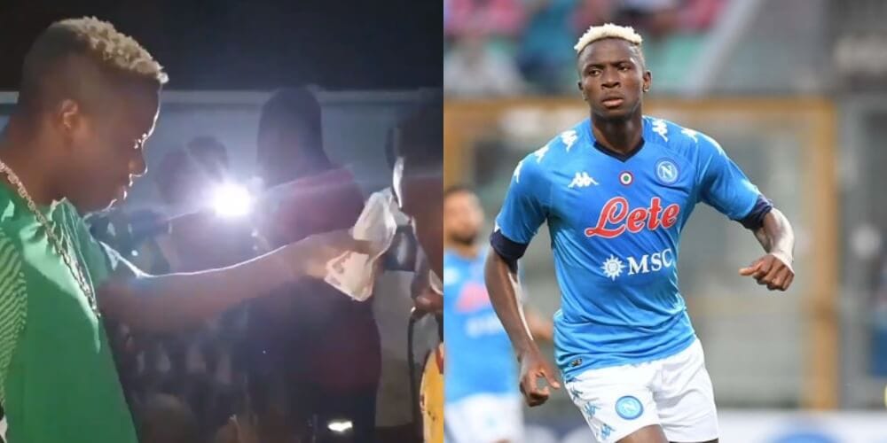 Osimhen zaraził się koronawirusem na imprezie. Gigantyczna kara dla piłkarza Napoli Zdjęcie główne wpisu