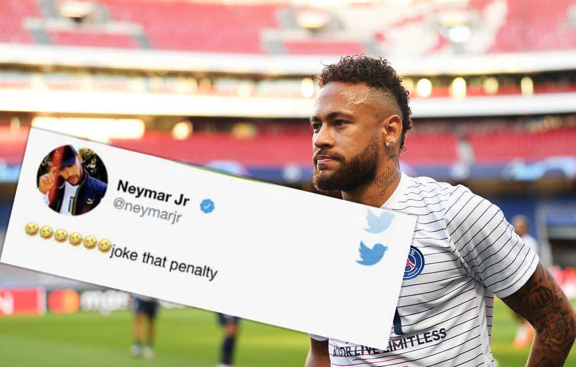 Neymar zostanie ukarany za swojego tweeta? Wpis nie spodobał się UEFA Zdjęcie główne wpisu