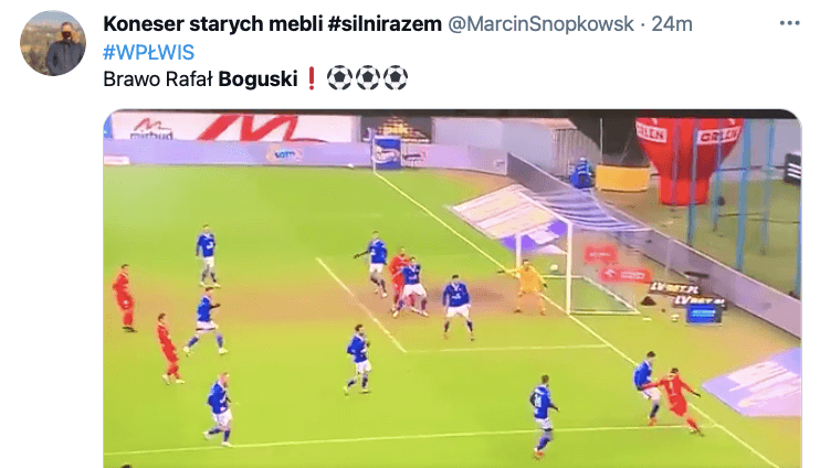 Rafał Boguski bohaterem! Wspaniały gol 36-latka! Wisła Kraków odwróciła losy spotkania [WIDEO] Zdjęcie główne wpisu
