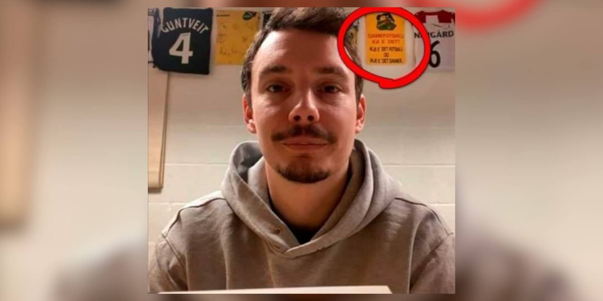 Wpadka norweskiego piłkarza! Kamera wyłapała napis obrażający kobiety Zdjęcie główne wpisu