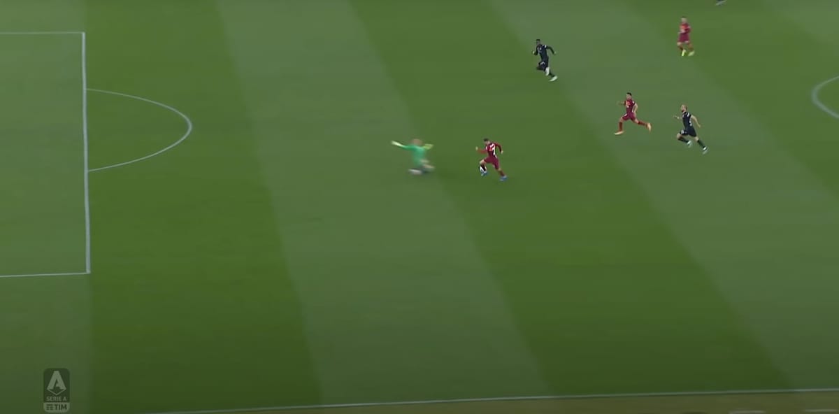 Błąd Łukasza Skorupskiego zaważył na porażce jego drużyny. Zabawił się w Neuera [WIDEO] Zdjęcie główne wpisu