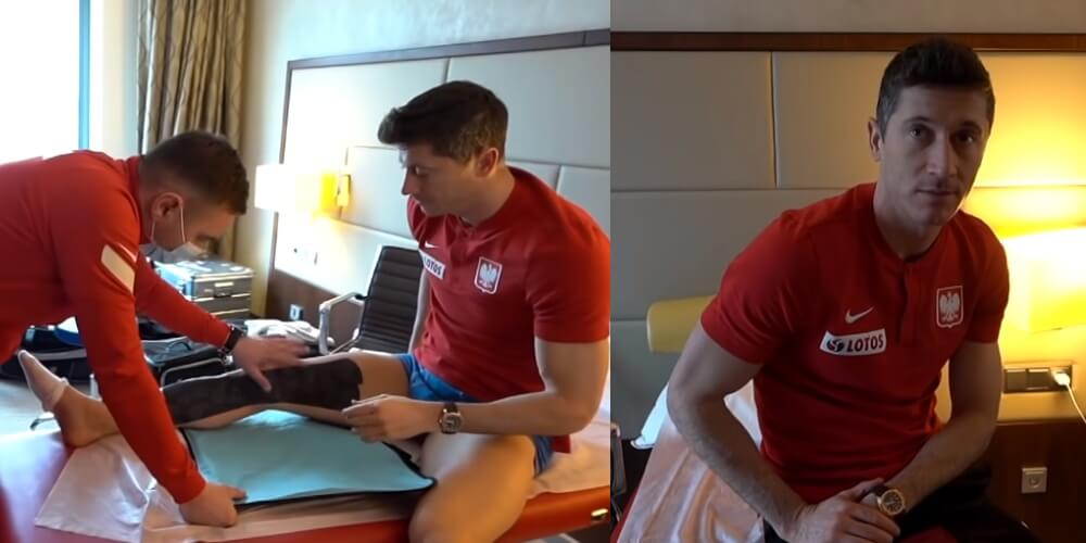 Lewandowski dzień po kontuzji: „Gdybyśmy grali dwa dni później, to może na siłę” [WIDEO] Zdjęcie główne wpisu