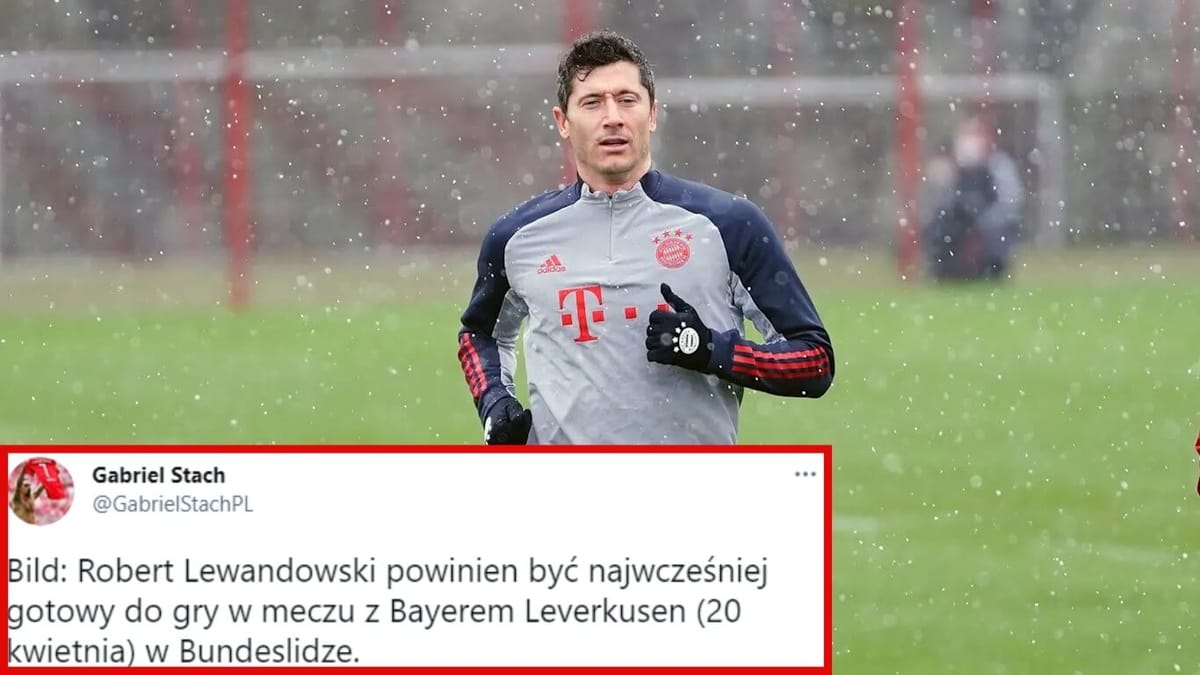 Bayern przekazał dobre wieści w sprawie Lewandowskiego. Powrót coraz bliżej Zdjęcie główne wpisu