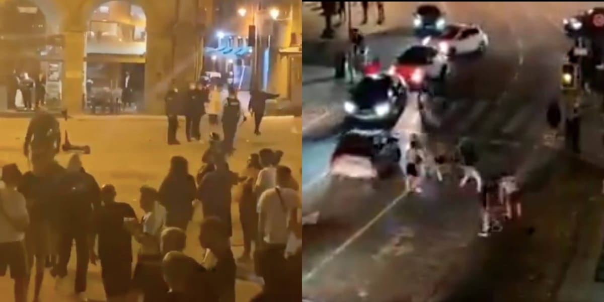 Bójka na ulicach Porto! Policja przerwała starcie angielskich kibiców [WIDEO] Zdjęcie główne wpisu