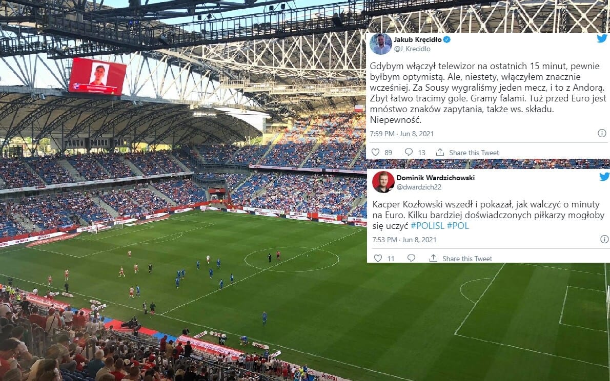 Reprezentacja Polski zremisowała z Islandią. Mieszane odczucia wśród kibiców [REAKCJE] Zdjęcie główne wpisu