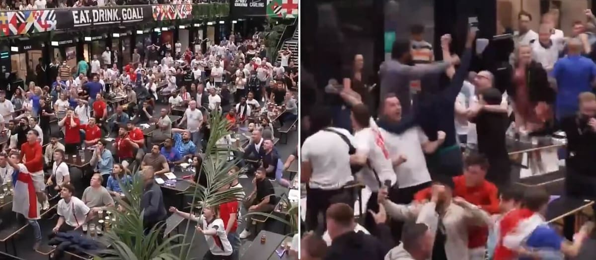 Anglia w ćwierćfinale EURO 2020! Niesamowita radość angielskich kibiców [WIDEO] Zdjęcie główne wpisu