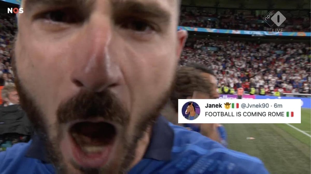 It’s coming to Rome! Włochy mistrzem Europy! [REAKCJE] Zdjęcie główne wpisu
