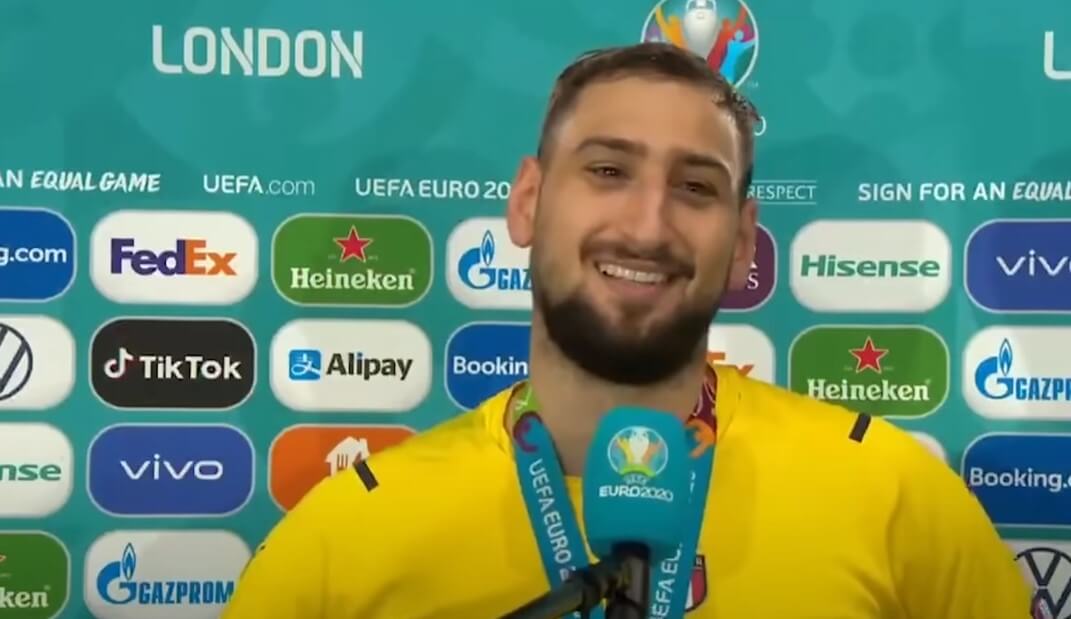 Donnarumma wyjaśnił swoją reakcję po ostatnim karnym. „Byłem zdziwiony. Zrozumiałem dopiero, jak spojrzałem na sędziego” Zdjęcie główne wpisu