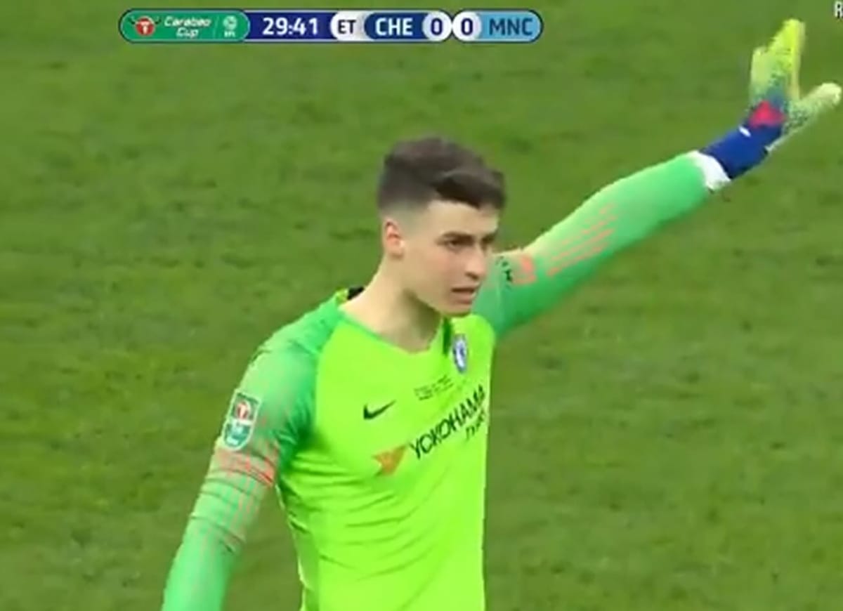 Kepa wyjaśnił sytuację z finału Pucharu Ligi w 2019 roku. „Powinienem był zejść i przepraszam, że tego nie zrobiłem” Zdjęcie główne wpisu