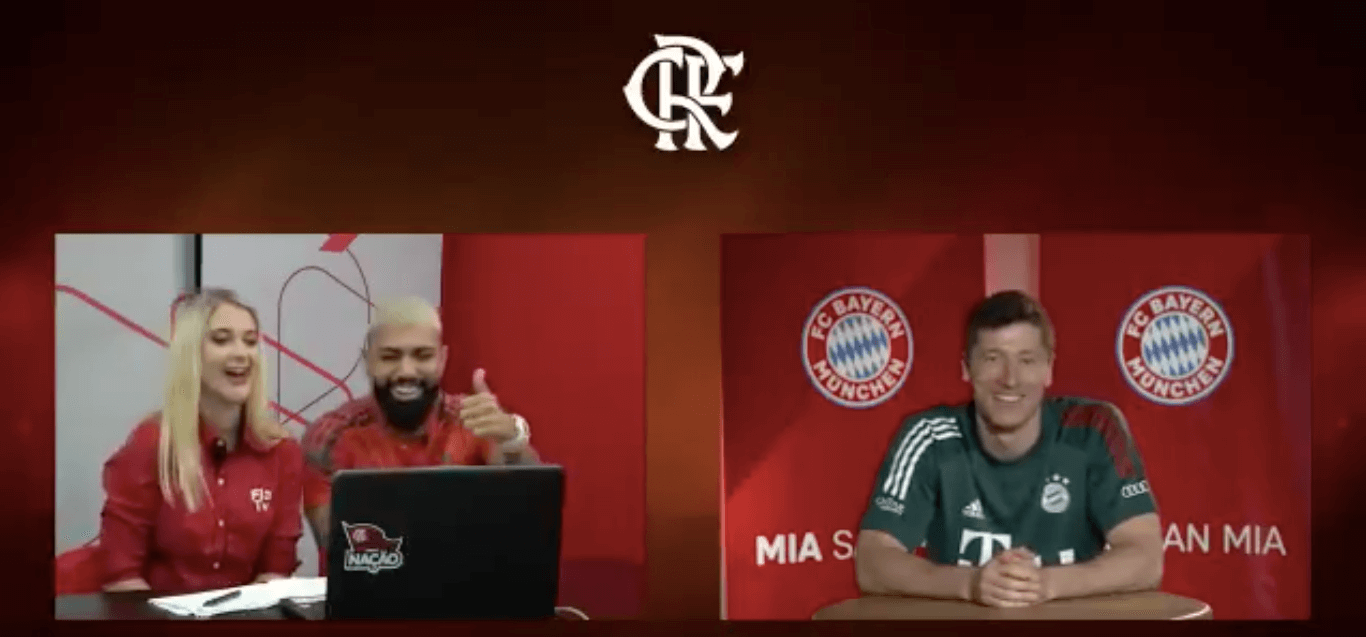 Lewandowski przejdzie do brazylijskiego klubu? Udany żart na Polaku [WIDEO] Zdjęcie główne wpisu