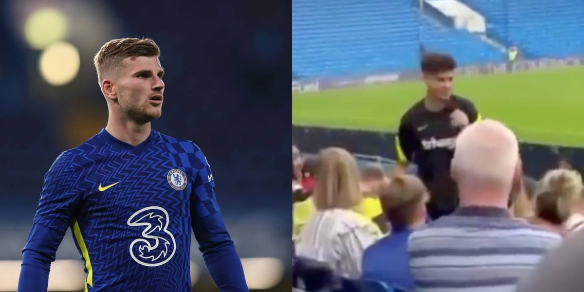Timo Werner nie jest mile widziany w Londynie: „Wynoś się” [WIDEO] Zdjęcie główne wpisu