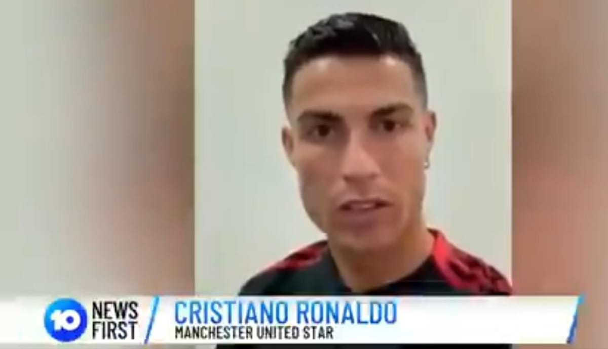 Cristiano Ronaldo zrobił prezent piłkarzowi w śpiączce. Dostał słowa wsparcia i zaproszenie na Old Trafford [WIDEO] Zdjęcie główne wpisu