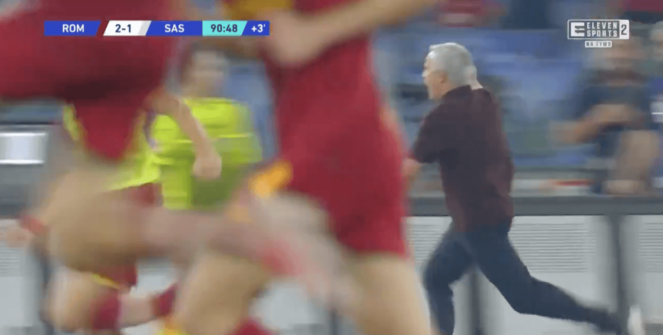 Niesamowita radość Mourinho! AS Roma wyszarpuje zwycięstwo [WIDEO] Zdjęcie główne wpisu