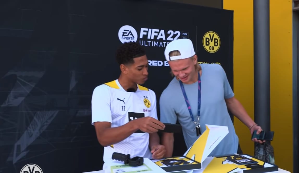 Erling Haaland poznał ocenę Roberta Lewandowskiego w FIFA 22. „Bez komentarza” [WIDEO] Zdjęcie główne wpisu