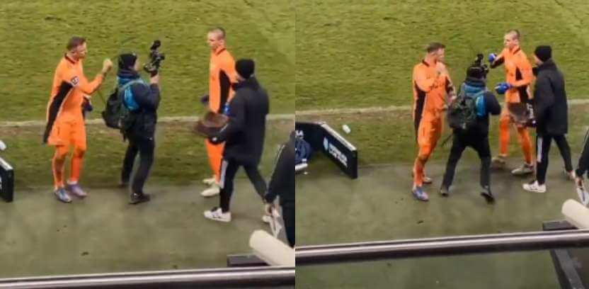 Nie tylko głupia czerwona kartka. Słabe zachowanie Boruca po zejściu z boiska [WIDEO] Zdjęcie główne wpisu