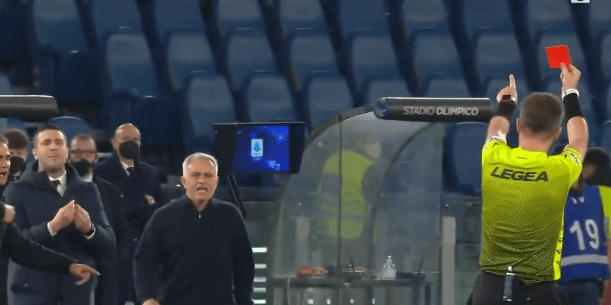 Mourinho oskarżył sędziego o ustawkę. „Przysłał cię Juventus!” [WIDEO] Zdjęcie główne wpisu