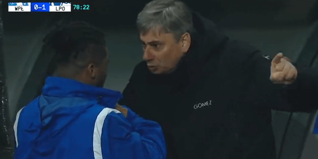 Skorża ostro motywował Ba Louę przed wejściem na boisko [WIDEO] Zdjęcie główne wpisu