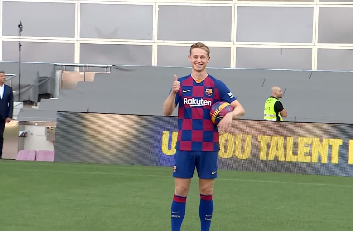 FC Barcelona ma problem. Frenkie de Jong nie chce ani odejść, ani obniżyć pensji Zdjęcie główne wpisu