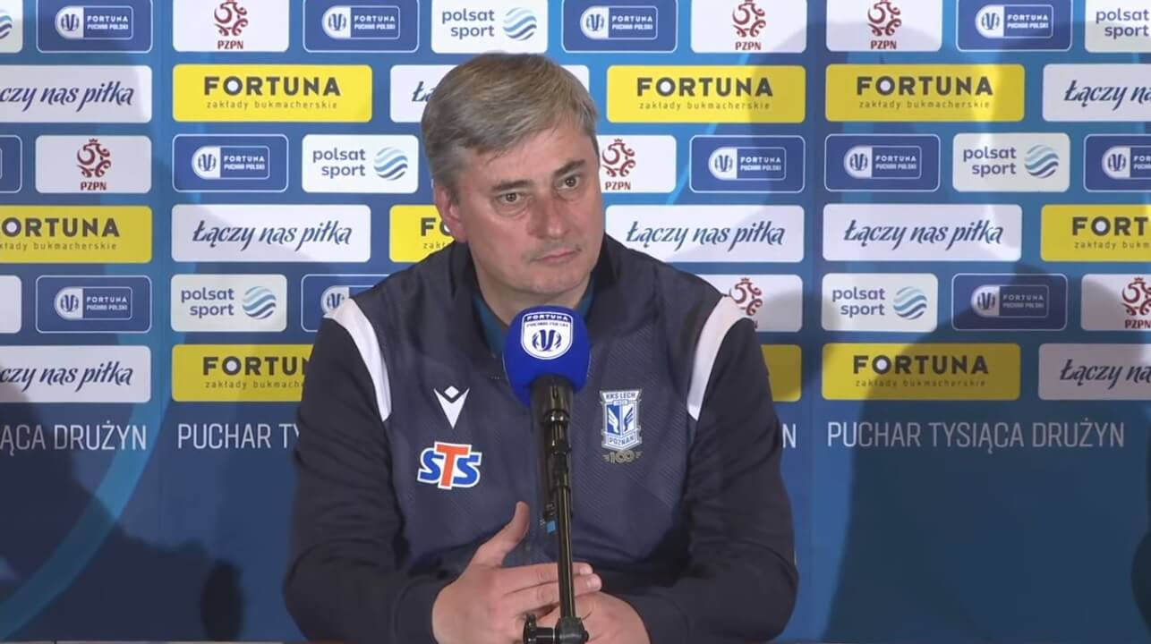 Maciej Skorża podgrzewa atmosferę przed finałem Pucharu Polski. „Skupiamy się tylko na tym meczu” Zdjęcie główne wpisu