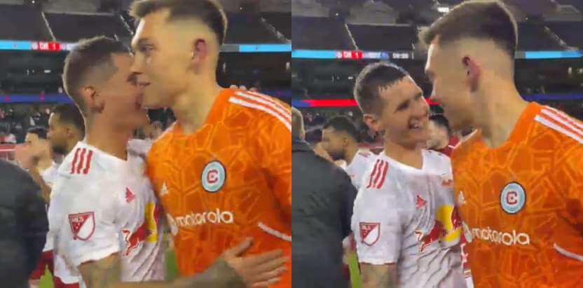 Wymiana zdań Sloniny z Klimalą po rzucie karnym. Bramkarz Chicago Fire zna „łacinę kuchenną” [WIDEO] Zdjęcie główne wpisu