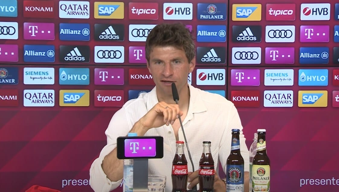 Thomas Mueller zabrał głos w sprawie transferu Lewandowskiego. „Nie jest to jeszcze nic pewnego” Zdjęcie główne wpisu